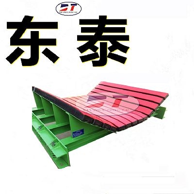 加工定制可調(diào)節(jié)阻燃槽角式緩沖床 減緩皮帶耐沖擊緩沖床