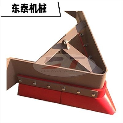 批發(fā)定制三合一聚氨酯犁煤器刮刀 犁式卸料器刮板卸料犁刀單側犁煤器